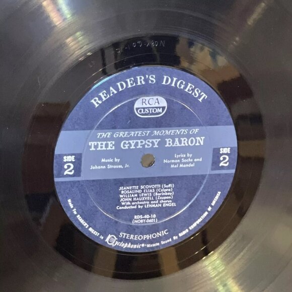 The Greatest Moments Of No, No, Nanette & The Gypsy Baron (Vinyl) Reader's Diges - Picture 9 of 11